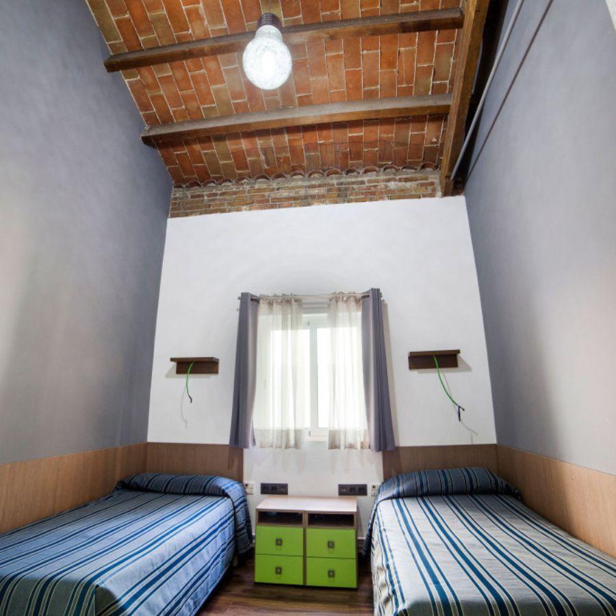 Habitación doble de Masdeu Hogar