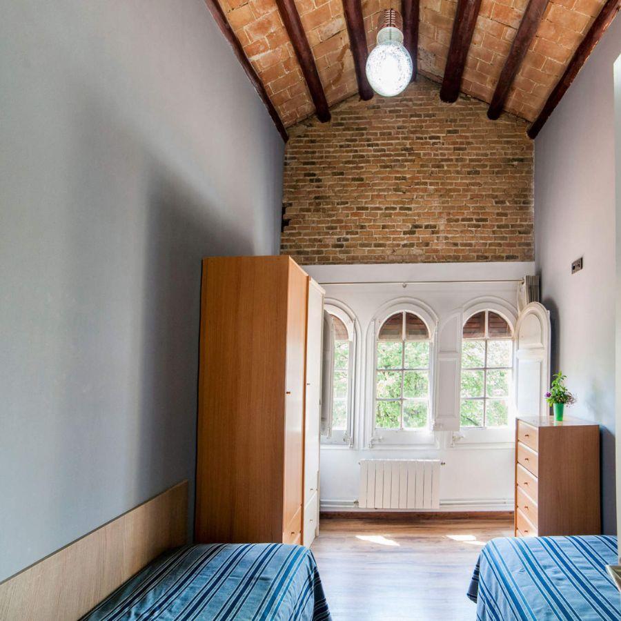 Habitación doble de Masdeu Hogar