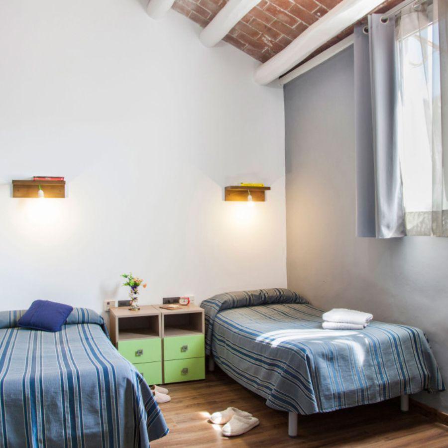Habitación doble de Masdeu Hogar