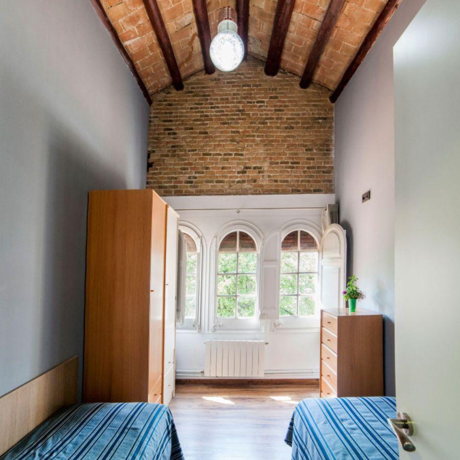 Habitación doble de Masdeu Hogar